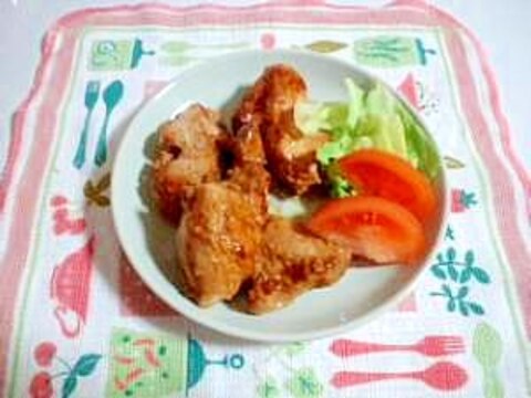 柚子ジャムで・・・鶏肉の照り焼き